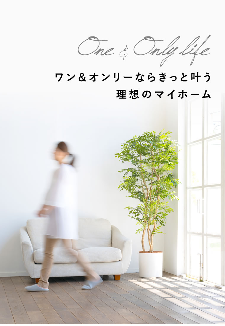 ワン＆オンリーならきっと叶う理想のマイホーム