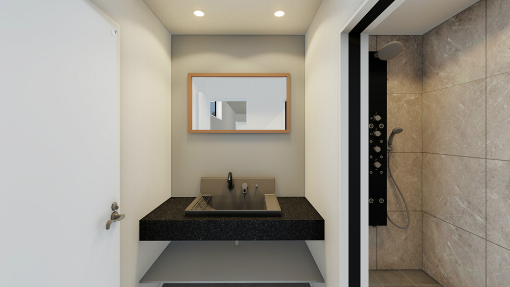 洗面～シャワー